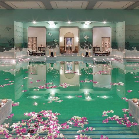 Chaotic Decor, بيوت ملكية, Umaid Bhawan Palace, Royalty Core, Piscina Interior, Indoor Swimming Pool, Dream Dream, 70s Vibes, Dream Pools