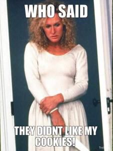 Funny Fatal Attraction meme Glenn Close Fatal Attraction, Alex Forrest, Ying Gao, Fatal Attraction, Glenn Close, 80s Costume, Liza Minnelli, Ava Gardner, 80s Movies