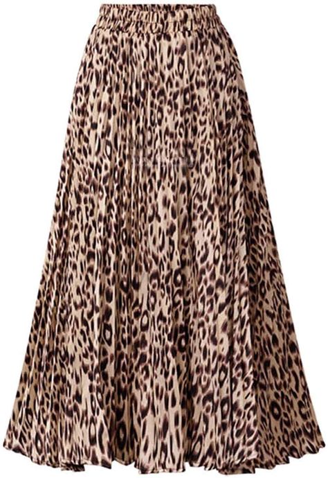 Brown Pleated Skirt, Business Casual Skirt, Skirts Flowy, Outfit Chic, Printed Pleated Skirt, Animal Print Skirt, Pleated Long Skirt, Leopard Skirt, Black Pleated Skirt