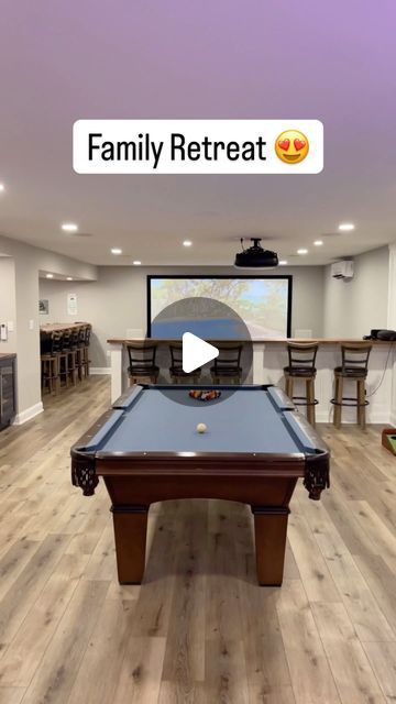 Finished Basements NJ ™ on Instagram: "Transform Your Basement Into a Family Fun Paradise! 👨‍👩‍👧‍👦 Laughter, and Memories Await. 🤩 
•
•
#homeinspo #homereno 
#basementdesign #homediy 
#diyprojects #basementdecor 
#pinball #billiards #pooltable 
#bar #custombar #carpentry" Basement Bars, Small Finished Basements, Billiards Bar, Dierks Bentley, Basement Bar Designs, Basement Decor, Custom Bar, Basement Bar, Basement Design