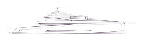 Moodboard Illustration, Yacht Sketch, Sketchbook Ideas Inspiration, Ship Construction, Marine Design, Floating Homes, Vehicle Concept, Super Yacht, Yacht Interior