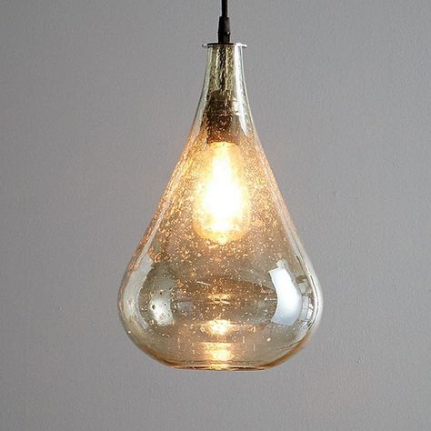 Teardrop Pendant Light, Interior Pendant Lighting, Diy Rustic Decor, Pendant Light Design, Creative Lighting, Teardrop Pendant, Modern Pendant, Glass Pendant Light, Ceiling Pendant