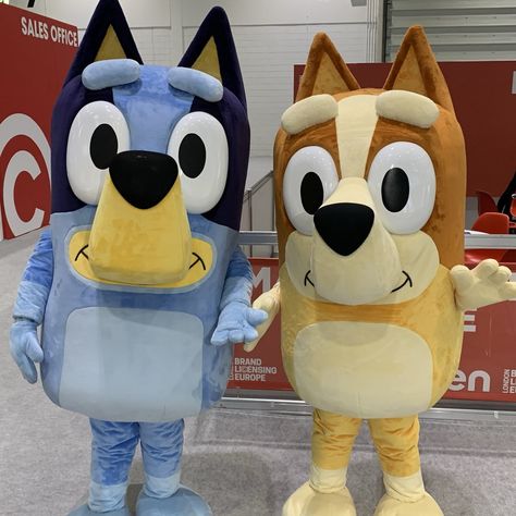 Bluey And Bingo Costume, Bingo Costume, Bluey Costume, Bingo Dog, Blues Clues Characters, Foam Costume, All Cartoon Characters, Party City Costumes, Dog Mascot