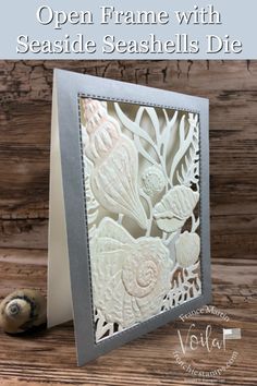 Friends Are Like Seashells Stampin Up Cards, Friends Are Like Seashells, Seaside Cards, Venetian Lace, Friend Cards, Sea Scape, Nautical Cards, Sand And Sea, Beach Cards