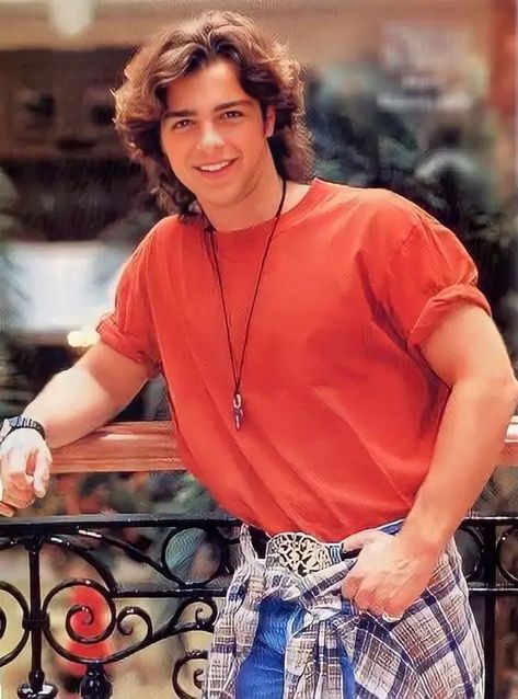 Explore the Best of 80s Men's Fashion: Iconic Styles and Retro Trends 80s Party Outfits 1980s Style, 80s Party Outfits, Joey Lawrence, 1980s Style, 80s Party, Party Outfits