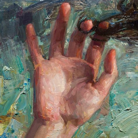 4,034 Likes, 41 Comments - Matt Talbert (@talbertart) on Instagram: “Hand detail, WIP. #oilpainting #contemporaryrealism #workinprogress #wip #hand #figurepainting…” Hands Portrait, Portrait Study, Rennaissance Art, Louise Bourgeois, Afrocentric Art, Figure Sketching, Painting Artist, Art Courses, Realism Art