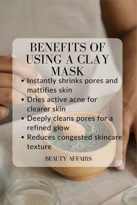 Clay masks are an essential part of your skincare routine, especially if you have oily skin! Here are the benefits of using a clay mask weekly in your beauty routine. Product For Oily Skin, Clay Mud, Mud Masks, Normal Skin Type, Clearer Skin, Skin Secrets, Skincare Product, Mud Mask, Clay Mask