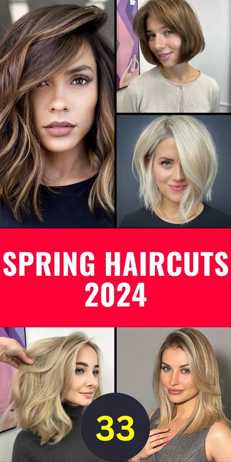 33 Spring Haircuts 2024: Unveil Trendy Styles for a Fresh Look Should Length Hair Styles, Bardot Bangs, Current Hair Trends, Valentines Food Dinner, Roots Blonde Hair, Spring Hair Trends, Dark Roots Blonde, Straight Hairstyles Medium, Medium Bob Haircut