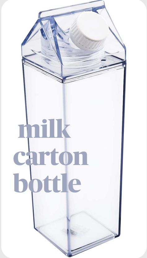 Clear plastic milk carton bottle (500ml) Clear Milk Carton Water Bottle, Plastic Milk Carton, Clear Milk Carton, Milk Carton Bottle, Water Bottle Clear, Milk Carton Water Bottle, Carton Water Bottle, Plastic Milk, Juice Bottle