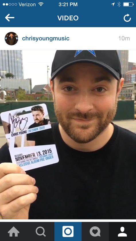 Chris Young Fan Card, Chris Young Songs, Johnny Depp Images, Chris Young Music, Luke Bryan Fan, Apple Gift Card, Trace Adkins, Vip Card, Document Sign