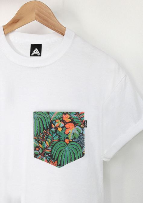 Image of Jungle Labyrinth AND Pocket Tee Paint T Shirt, Fabric Paint Shirt, Dress Online Shopping, Tshirt Photography, Pocket Tees, Studio Photography Fashion, Pocket T Shirt, Pocket Tee Shirts, Shirt Logo Design