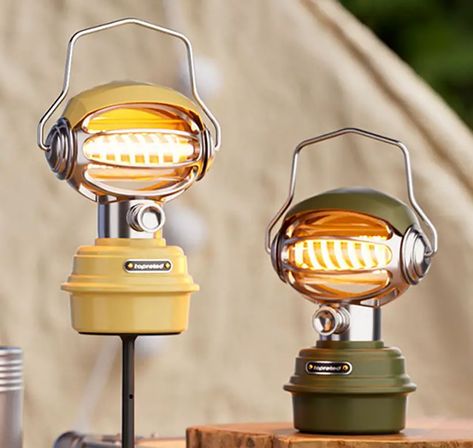 Every outdoor adventure requires a reliable outdoor lantern, it should be able to illuminate your surroundings in a comfortable way. Retro Camping, Sci Fi Alien, Camping Lamp, Outdoor Lantern, Tent Lighting, Projector Lamp, Camping Lanterns, Camping Lights, Creative Stuff