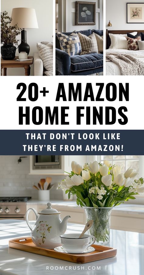 Amazon home finds that don’t look like they came from Amazon? Yes, please. If you want your home to give chic, curated, and expensive—without actually being expensive—this guide is about to be your new best friend. We’re talking charming, aesthetic decor, stylish storage, and those little upgrades that make your space feel way more put-together (without blowing your budget). Because let’s be real—nothing is more satisfying than people asking, “Where did you get that?” and you get to casually say, “Oh, just Amazon.” 

I bet you want to see all the best affordable Amazon home finds that will give your home character and charm! Read the full guide now. Home Character, Attic Decor, French Country Cottage Decor, Charming Aesthetic, Finds On Amazon, Amazon Home Finds, Rustic Room, Amazon Decor, Blanket Ladder