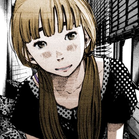 Oyasumi punpun Aiko Tanaka Colored, Pun Pun, Goodnight Punpun, Orihime Inoue, Gothic Anime, Picture Icon, Cute Icons, Fun Games, Group Chat