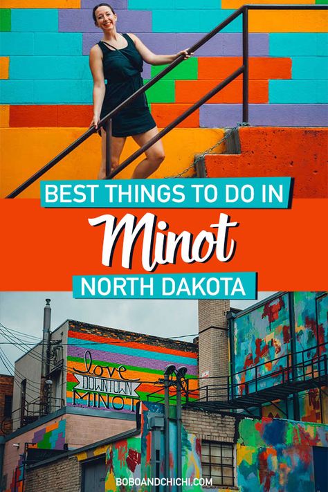 BEST THINGS TO DO IN MINOT NORTH DAKOTA | North Dakota | North Dakota travel | roadtrip | US roadtrip destinations | North Dakota roadtrip | Check out our guide for the best things to do in Minot North Dakota #traveldestinations #roadtrip #roadtripusa #northdakota #roadtripdestinations Things To Do In North Dakota, North Dakota Road Trip, Minot North Dakota, North Dakota Travel, Bismarck North Dakota, Planning Trips, Travel America, Midwest Travel, Road Trip Destinations