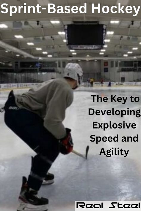 Hockey is an explosive, fast-paced game that requires a high level of speed and agility to be successful. Sprint-Based Hockey is a method of training that focuses on developing these attributes in players by limiting their movement area and implementing short sprints with short rest times. Weight Lifting Program, Hockey Workouts, Hockey Diy, Hockey Practice, Lifting Programs, Hockey Drills, Team Morale, Youth Hockey, Hockey Training