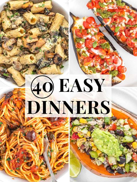 Sandwich Meals, Pasta Soups, Easy Marinara Sauce, Sundried Tomato Pesto, Plant Based School, Tempeh Bacon, Quick And Easy Dinner Recipes, Plant Based Dinner, Chickpea Stew