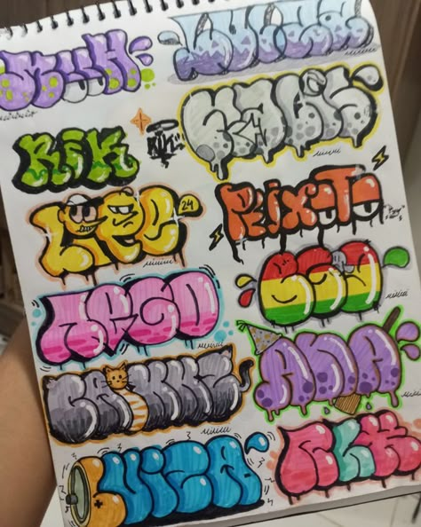 Graffiti Fill In Ideas, Grafitti Art Ideas, Grafitis Ideas, Graffiti Room, Graffiti Alphabet Styles, Graffiti Ideas, Graffiti Lettering Alphabet, Graffiti Wildstyle, Graffiti Text