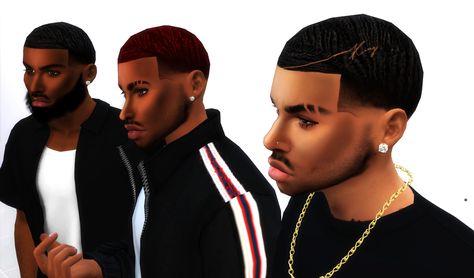 Deep Waves  // sims 4 cc // custom content male hairstyle // by XXBlackSims // #sims4 #sims4cc // black simmer, african african, ethnic Sims 4 Afro Hair Male, Sims 4 Afro Hair, Sims 4 Men Clothing, Sims 4 Hair Male, Sims 4 Male Clothes, Sims 4 Black Hair, Sims 4 Cc Kids Clothing, The Sims 4 Pc, Sims 4 Children