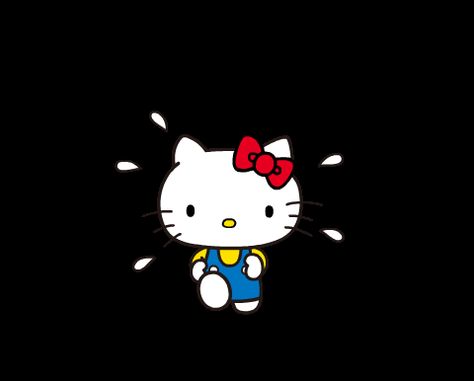 Gif Hello Kitty, Discord Nitro Gif, Hello Kitty Gif, Stickers Hello Kitty, Kitty Gif, Animal Cartoons, Hello Gif, Hello Sticker, Pusheen Cute