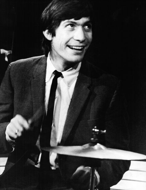 Charlie Watts Robert Young, Charlie Watts, Stone World, Rhythm And Blues, Keith Richards, Mick Jagger, Black And White Portraits, Music Icon, Victoria And Albert