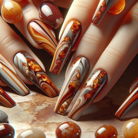 Create marble effects on your nails using fall colors for a sophisticated and artistic look. This tutorial breaks down the process so you can achieve this elegant design at home.
#MarbleNails #ArtisticDesigns #FallColors #NailTutorial #SophisticatedLook #DIYBeauty #ElegantNails Dark Brown Nails, Short Almond, French Tips, Marble Nails, Brown Nails, Elegant Nails, Fashion Toys, Nail Tutorials, Nail Kit