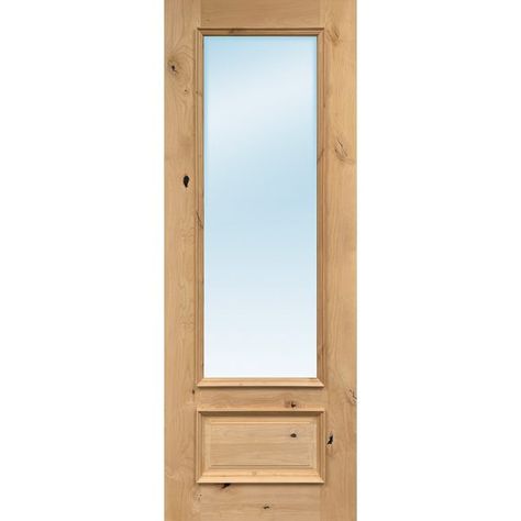 Cheap Patio Doors - Houston Door Clearance Center Knotty Alder Pantry Door, Interior Doors With Windows, Natural Wood Interior Doors, Interior Shaker Doors, Exterior Wood Door, Reno Kitchen, Alder Doors, Knotty Alder Doors, Georgian Revival