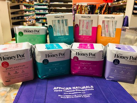 The Honey Pot Company, Honey Pot Products, Honey Pot Pads, Post Partum Pads, Spooky Basket, The Honey Pot, Toxic Products, Hygiene Tips, October 5th