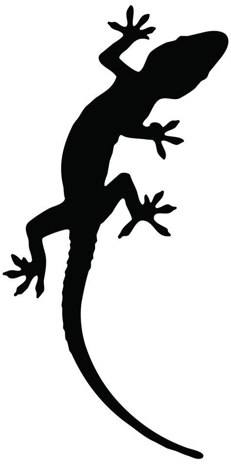 Iguana Tattoo, Cartoon Lizard, Gecko Tattoo, Gecko Wall Art, Lizard Tattoo, Small Lizards, Drawing Clipart, Tattoo Stencil, Silhouette Art