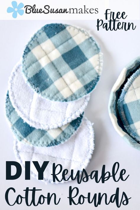 DIY Reusable Cotton Rounds & Storage Bin Tutorial - Keep your washcloths stain free. Make a bunch of reusable cotton rounds that work just as well at removing makeup without the leftover lint of the disposable ones. The perfect handmade gift for the glam girls in your life! Diy Diaper Bag, Reusable Cotton Rounds, Cotton Rounds, Removing Makeup, Diy Clutch, Make Tutorial, Mini Storage, Round Storage, Vinyl Cut