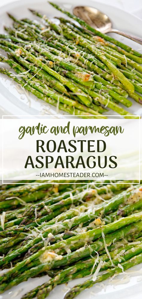 Garlic Parmesan Asparagus, Parmesan Roasted Asparagus, Easy Asparagus, Quick Side Dish, Asparagus Recipes Oven, Easy Asparagus Recipes, Best Asparagus Recipe, Grilled Asparagus Recipes, Asparagus Recipes Baked