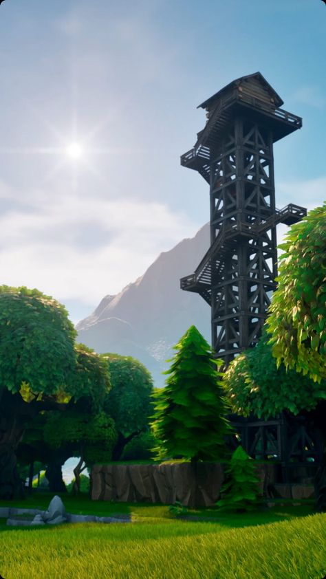 Minecraft Pictures, Good Times, Fortnite, Iphone Wallpaper, Tower, Art