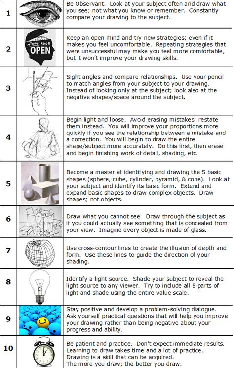 Drawing Foundations, Improve Your Drawing, Art Handouts, High School Art Lessons, Teaching Drawing, Art Teaching, Art Help, Art Worksheets, Your Drawing