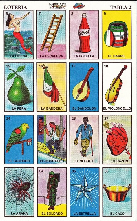 Printable Loteria Cards, the Complete Set of 10 Tablas, Printable Digital Downloads for Arts and Crafts, Party Supplies, Printable Game - Etsy Mexico Diy Loteria Cards, Arts And Crafts Party, Mexican Loteria, Loteria Cards, Crafts Party, Printable Game, Mexican Party, Cake Images, Printable Games