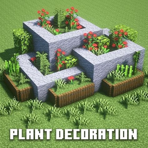 Minecraft Minecart Ideas, Construction Minecraft, Minecraft Garden, Minecraft Decoration, Mc Builds, Rumah Minecraft Sederhana, Minecraft Mansion, Bangunan Minecraft, Minecraft Farm