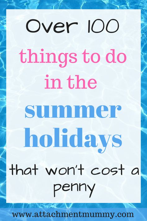 100+ Free Things To Do This Summer Free Things To Do This Summer, Free Things To Do In Summer, 100 Things To Do This Summer, Things To Do Summer, Unit Study Ideas, Summer Camp At Home, Camp At Home, Wellness Hacks, Babysitting Ideas