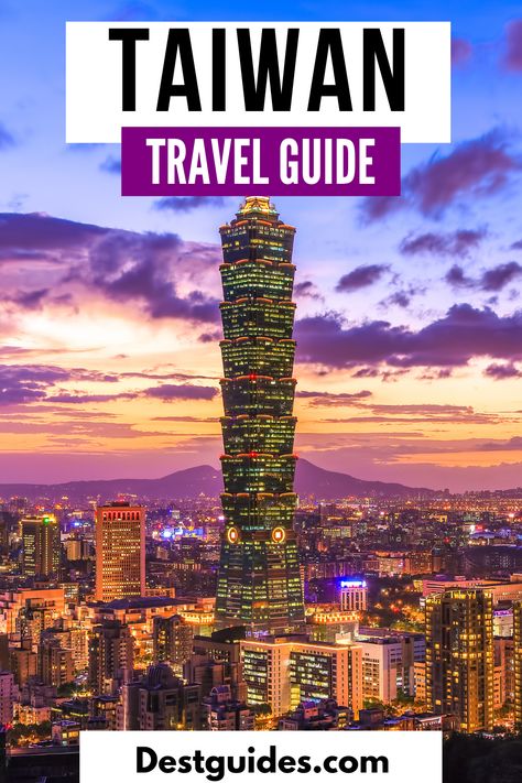 Are you planning to travel to Taiwan? Travel Taiwan with Destguides! Click through for a Taiwan travel guide covering beautiful places in Taiwan to visit and Taiwan travel tips. Tick popular Taiwan travel destinations off your bucket list, like Taipei, by using our 3 day Taipei itinerary to explore and discover famous and interesting places in Taipei and more! Where To Stay In Taipei, Autumn In Taipei, Taiwan Instagram Spots, Taiwan Itinerary, Taipei Travel Guide, Kaohsiung, Taiwan Travel, Living Abroad, Instagrammable Places