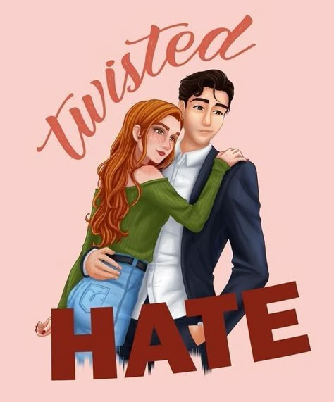 Josh And Jules Fanart, Twisted Hate, Books Fanart, Book Couples, Fiction Books Worth Reading, Romance Series Books, Literary Characters, Romantic Book Quotes, Romance Books Quotes