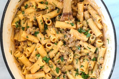 Rigatoni With Sausage And Fennel, Sausage And Fennel, Rigatoni With Sausage, Fennel Pasta, Sausage Rigatoni, Ina Garten Recipes, Goulash Recipes, Potatoe Casserole Recipes, Rigatoni