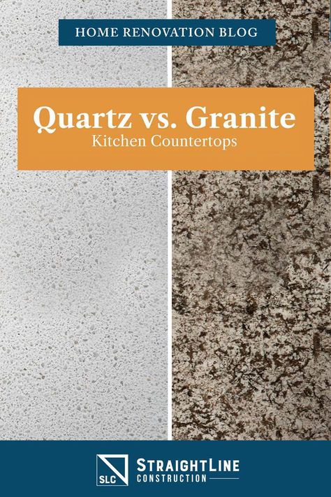 Quartz Countertops Vs Granite, Granite Vs Quartz Vs Marble, Granite Or Quartz Countertops, Granite Vs Quartz Countertops, Granite Vs Quartz, Quartz Vs Granite Countertops, Painted Granite Countertops, Cost Of Granite Countertops, Granite Kitchen Countertop