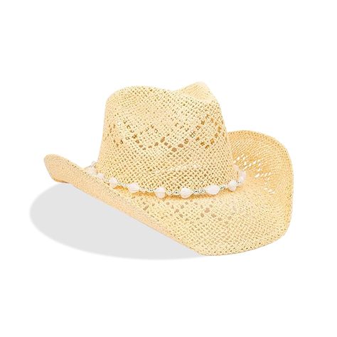 PRICES MAY VARY. 1. Material: These cowboy hats for women western are made from straw, which is comfortable, environmentally friendly, and retains the perfect shape. Interior has elastic sweatband for a snug fit - One size fits most up to 58 cm (22.8 inches). 2. Cowboy Hat Size: These straw cowboy hats for women western Fits adult head size. With Elastic Band Inside, It is Adjustable if You Feel the Cowboy Hat Size is Bigger. 3. Sun Protection: Going to the beach, fishing, hiking, traveling or d Straw Cowboy Hats For Women, Cowgirl Hat Beach, Avery Anna, Cowboy Hats For Women, Straw Cowboy Hats, Western Fits, Straw Cowboy Hat, Cowgirl Hat, Beach Fishing