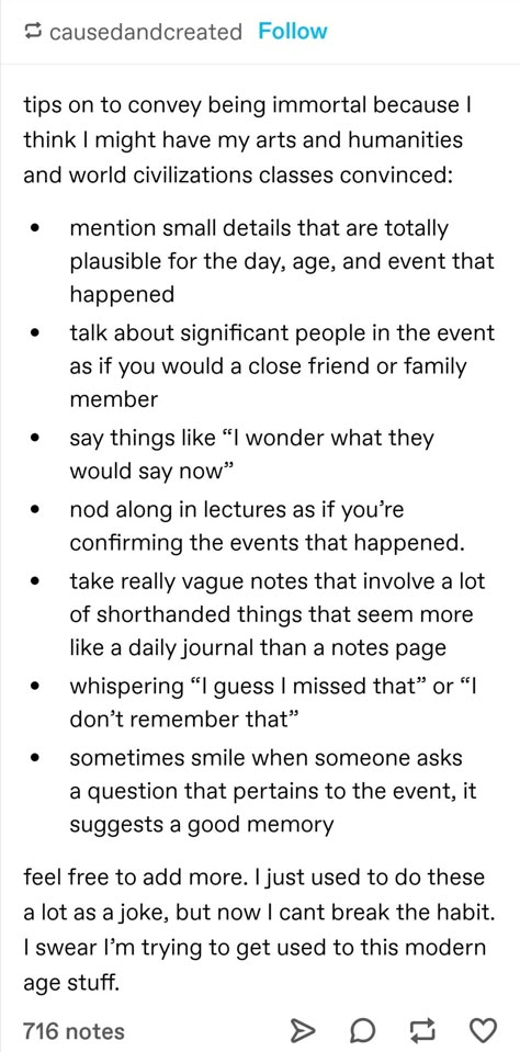 How To Write An Immortal Character, Lore Writing Tips, Immortal Character Writing Prompts, Writing Immortal Characters, Immortal Writing Prompts, Immortal Prompts, Oc Lore Ideas, Immortal Aesthetic, Writing Prompts Funny