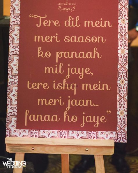 Are you a Bollywood Fan? These Sangeet Decor Elements are what you Need! | ShaadiSaga Qawali Night, Funny Invitations, Sangeet Decor, Bollywood Theme, Sign Boards, Fun Wedding Decor, Wedding Themes Summer, Wedding Itinerary, Sustainable Wedding