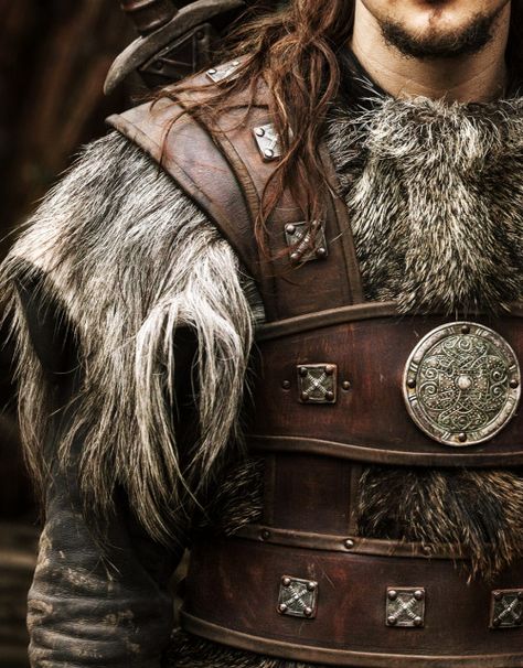 The Warrior... Once Upon A Fable. Viking Aesthetic, Viking Armor, Cow Boys, Viking Costume, Yennefer Of Vengerberg, The Last Kingdom, Leather Armor, Fantasy Aesthetic, Norse Mythology