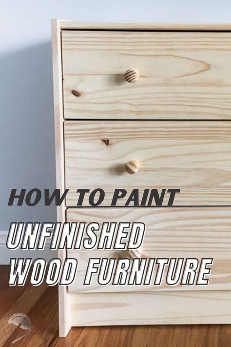 Ikea Pine Furniture, Unfinished Pine Furniture, Painting Pine Furniture, Bare Wood Furniture, Wallpaper Baby Room, Ikea Paint, Pine Wood Furniture, Raw Wood Furniture, Unfinished Wood Furniture