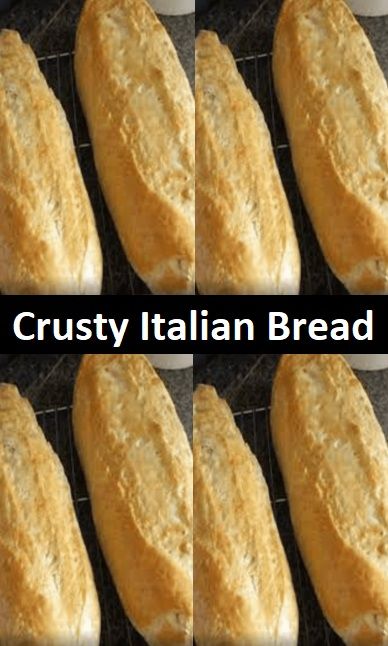 Easy Crusty Italian Bread - Food Menu Crusty Italian Bread Recipe, Overnight Sourdough Bread Recipe, Overnight Sourdough Bread, Italian Bread Recipe, Crusty Italian Bread, Overnight Sourdough, Crusty Bread Recipe, Italian Bread Recipes, Homemade Bread Recipe