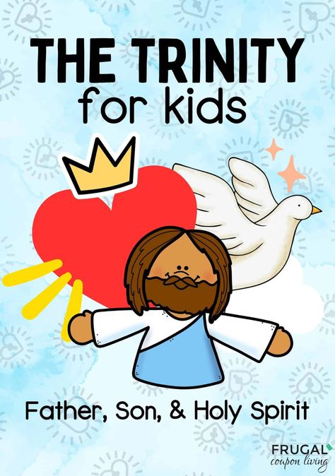 Holy Spirit Craft, The Names Of God, God And Jesus, Father Son Holy Spirit, Bible Stories For Kids, The Holy Trinity, Father God, Dr Phil, Bible Crafts For Kids