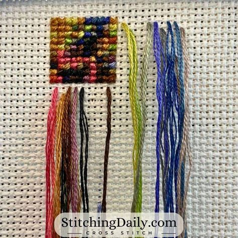 Cross Stitch Parking Method: Learn this Cross Stitch Technique - Stitching Daily Cross Stitch Projects, Cross Stitch Beginner, Cross Stitch Tutorial, Stitch Witchery, Cross Stitch Thread, Completed Cross Stitch, Cross Stitch Finishing, Cross Stitch Fabric, Needle Arts