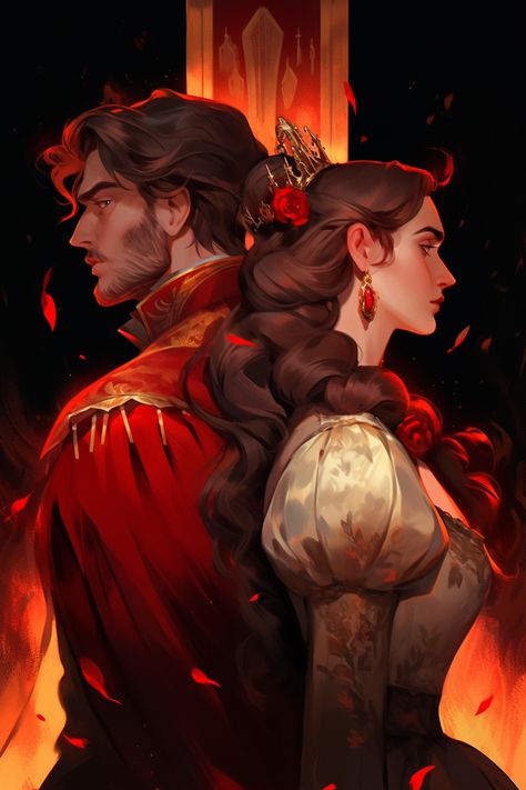 Royal Fantasy Art, Fantasy Couples Art, Fantasy Wedding Art, Royalty Fantasy Art, Fantasy Couple Art, Royalty Art, Fantasy Love, Fantasy Couples, Gothic Fantasy Art