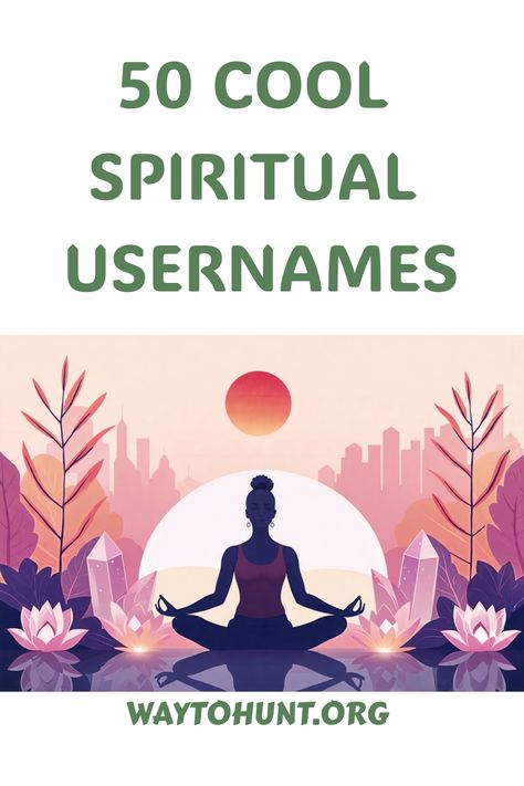 50 Cool Spiritual Usernames